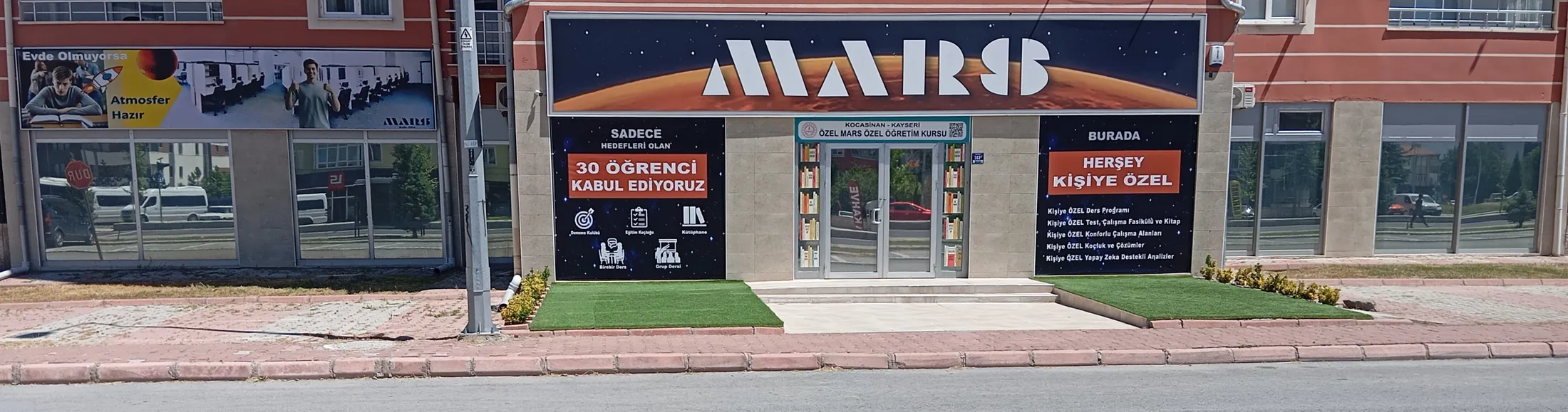 Mars Özel Öğretim Kursu dış cephe